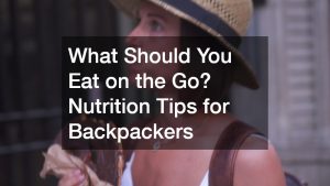 woman eating something on the go