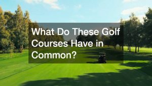 a golf cart in gold course